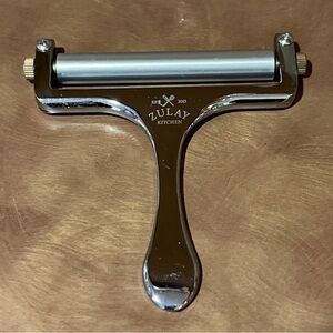 Zulay adjustable cheese slicer, silver , used